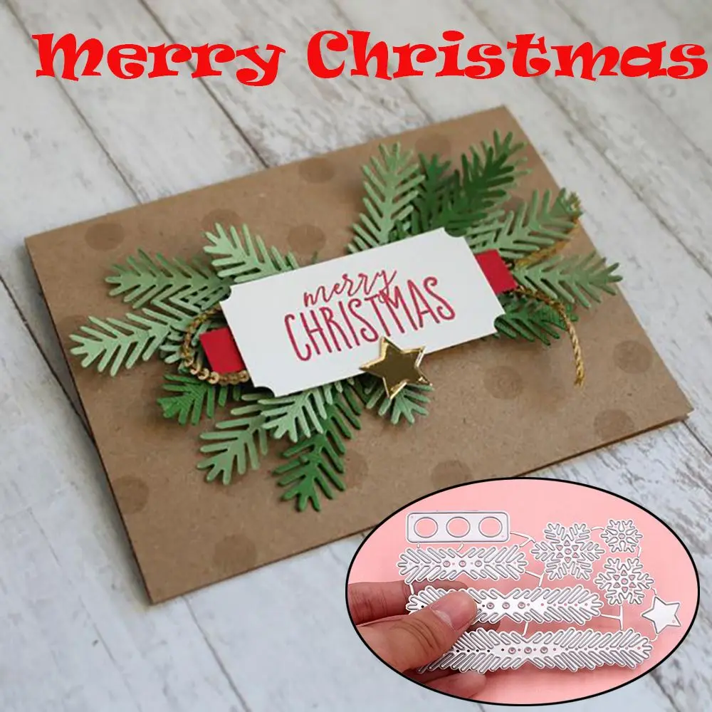 DIY Christmas Tree Metal Cutting Dies Stencil Scrapbooking Paper//Card Embossing