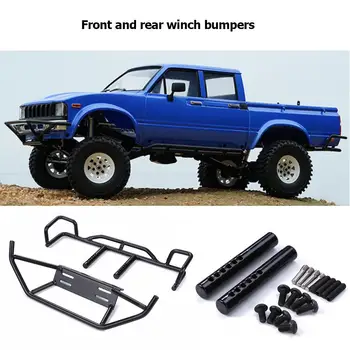 

Metal Front Rear Bumper Set Durable Skillful Manufacture Classic Personality for Traxxas Axial Scx10 Car Auto Sets