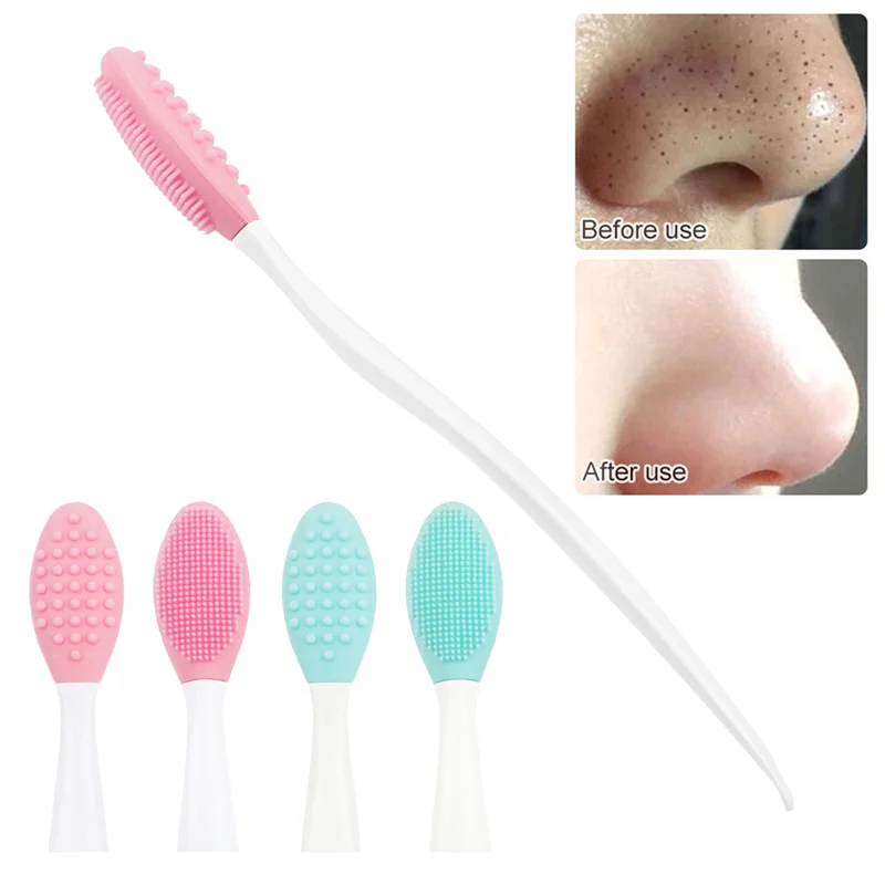 1 шт. мягкий силиконовый уход за лицом Чистящая щетка для мытья Отшелушивающий