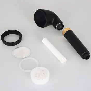 

Hand Held Shower Head Filter Water Pressure Boost Detachable Bathroom Showerhead MOLC