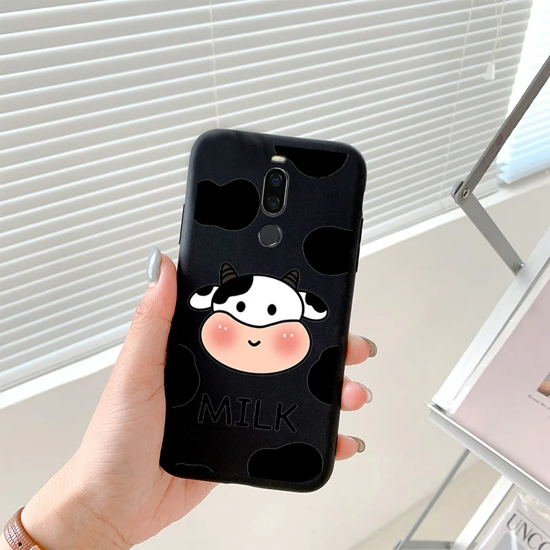 Cute Animal Pattern Phone Cover For Meizu X8 Case Cartoon Soft Silicone Painted Shell Shockproof Protection Bags 