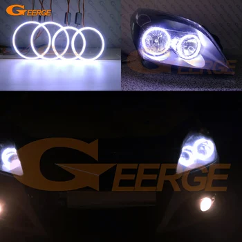 

For OPEL Astra H 2004 2005 2006 2007 pre facelift Halogen headlight Excellent Ultra bright COB led angel eyes halo rings