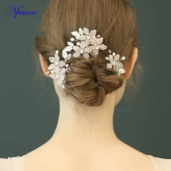 

New Arrival Hair Jewelry Fashion Bridal Hair Pins Pearl Hair Clips U Type Hair Insert Bride Wedding Hair Accessories 2019 C1103