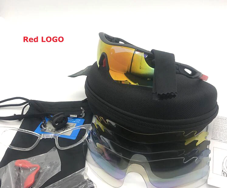 5 Lens Polarized 01 Спортивные поляризованные 5 линз велосипедные очки для бега для верховой езды велосипедные солнцезащитные очки MTB гоночный мотоцикл очки мужские мотоциклетные очки - Цвет: 5 Lens Polarized 01