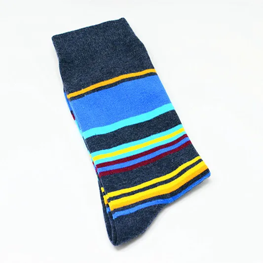 Тренд, модные дизайнерские Хлопковые женские носки унисекс, носки с цветами животных, деловые мужские носки для свадьбы, подарки - Цвет: 6