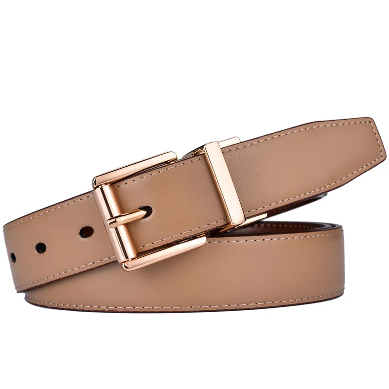 Mens Belt Reversible 2.8cm Wide 100% Genuine Leather Dress Casual Belts for men,One Reverse for 2 Colors mens brown leather belt