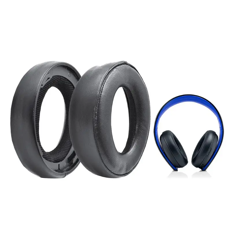 Earpads Ear pads cushion sheepskin pads for Sony PlayStation PS3 PS4 PS Gold Wireless CECHYA 0083 Stereo 7 1 Headphone