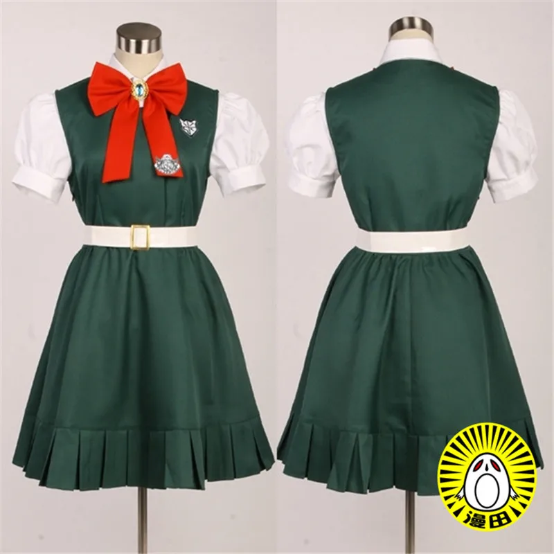 

Tailored size Anime Danganronpa Cosplay Sonia Nevermind Cos Halloween Party High Quality Dress Uniform Set Costume For Men/Women