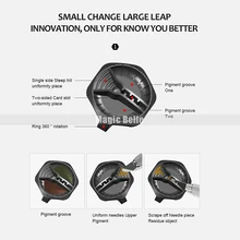 Татуировка чернила шапка с кольцами 100 шт большой микроблейдинг пигментные кольца чашки одноразовые татуировки клей держатель