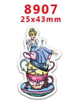 Кабошоны 30 шт мультфильм плоское украшение из смолы pr 2442 - Цвет: 8907