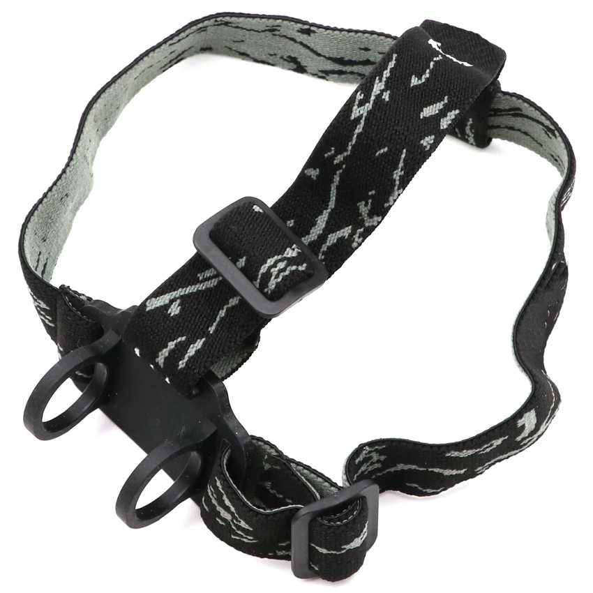 Head Belt Head Strap Mount Holder Headband for Diameter 24mm to 28mm 18650 26650 Headlight Flashlight Lamp Torch lamp 1 pc