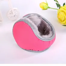 Зимние защитные плюшевые наушники из флиса для взрослых, утепленные, сохраняющие тепло, супер мягкие плюшевые u-образные наушники для защиты от холодда