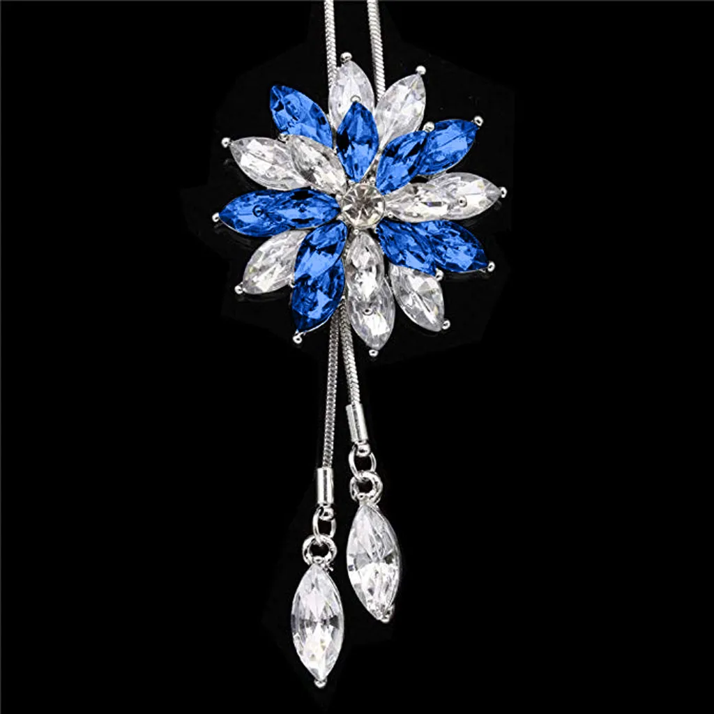 Модные ожерелья с кристаллами и кулонами для женщин круглое ожерелье цепочки с орнаментом модные ювелирные изделия с аксессуарами для одежды#1029