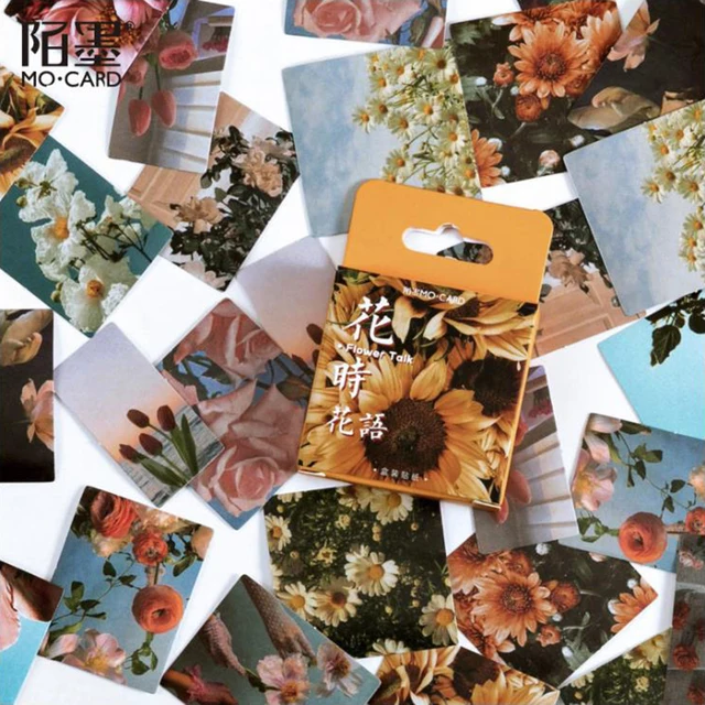 Pink Purple Love Material Sticky Diary Stickers Aesthetic Scrapbook Sticker for Notebooks Stationery Supplies Packing 46PCS 46PCS