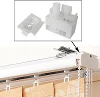 1PC Vertical Blinds Accessories Control Set Vertical Curtain Head Sealing for Vertical Window Blinds Headrail 2