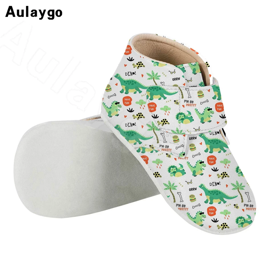 dinosaur velcro shoes