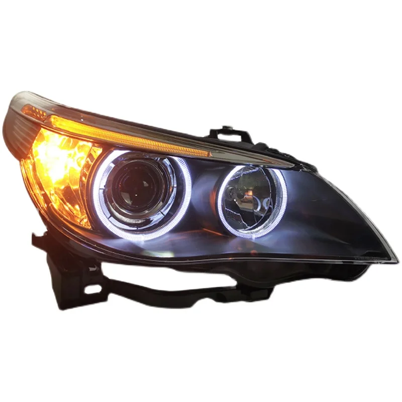 

Eosuns Headlight headlamp Assembly hid xenon halogen high low beam for BMW E60 2003-07 автомобильные товары