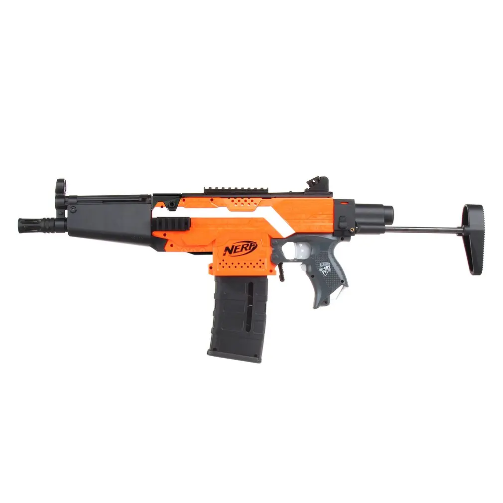 Рабочий STF-W006-01 MP5-A стиль комплекты аксессуаров набор с черным адаптером для Nerf N-Strike Elite Stryfe Blaster
