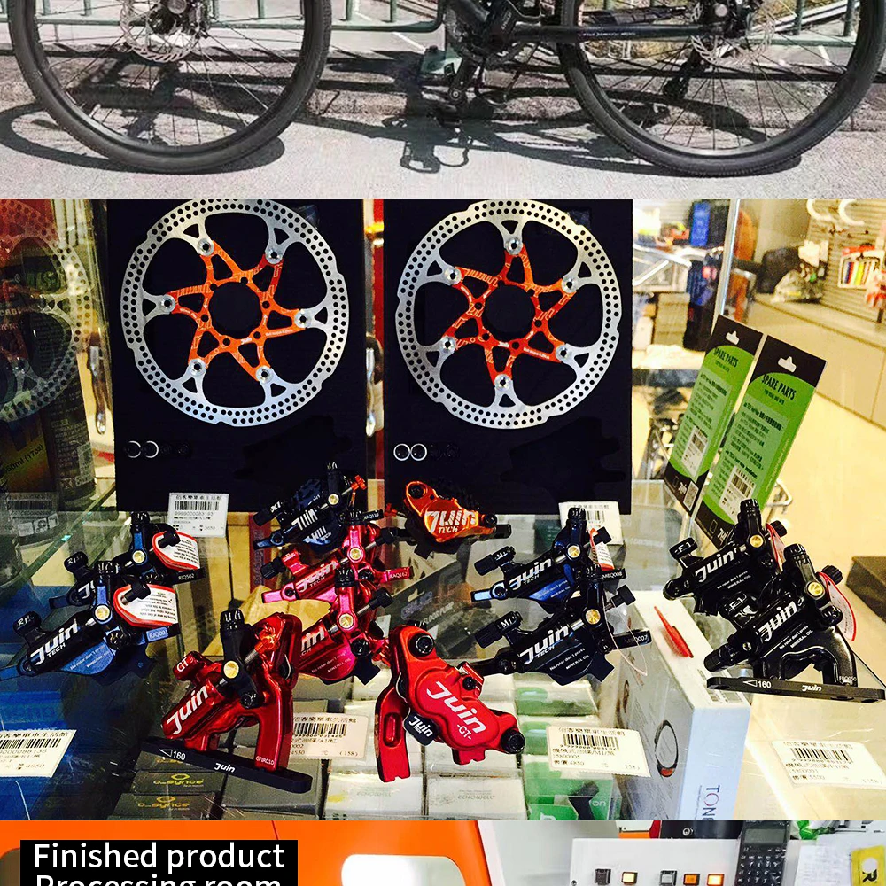 Juin Tech M1 MTB горный велосипед электрический велосипед дисковый тормоз комплект кабельной линии тяга гидравлический дисковый суппорт 160 мм MTB XC e-bike