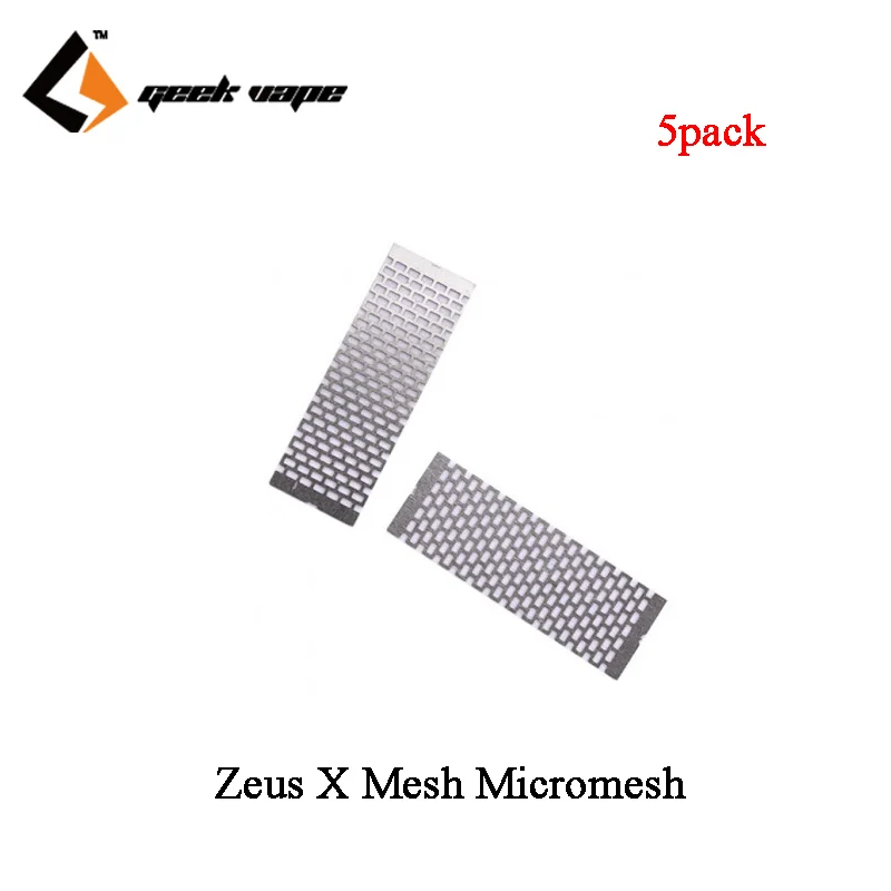 Оригинальная катушка Geekvape Zeus X Mesh Micromesh 0 2 Ом KTR и 17 Ni80 Wire Cotton для атомайзера RTA 5