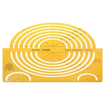 

Hot Professional Universal Furniture Construction Architect Template Ruler 1:100