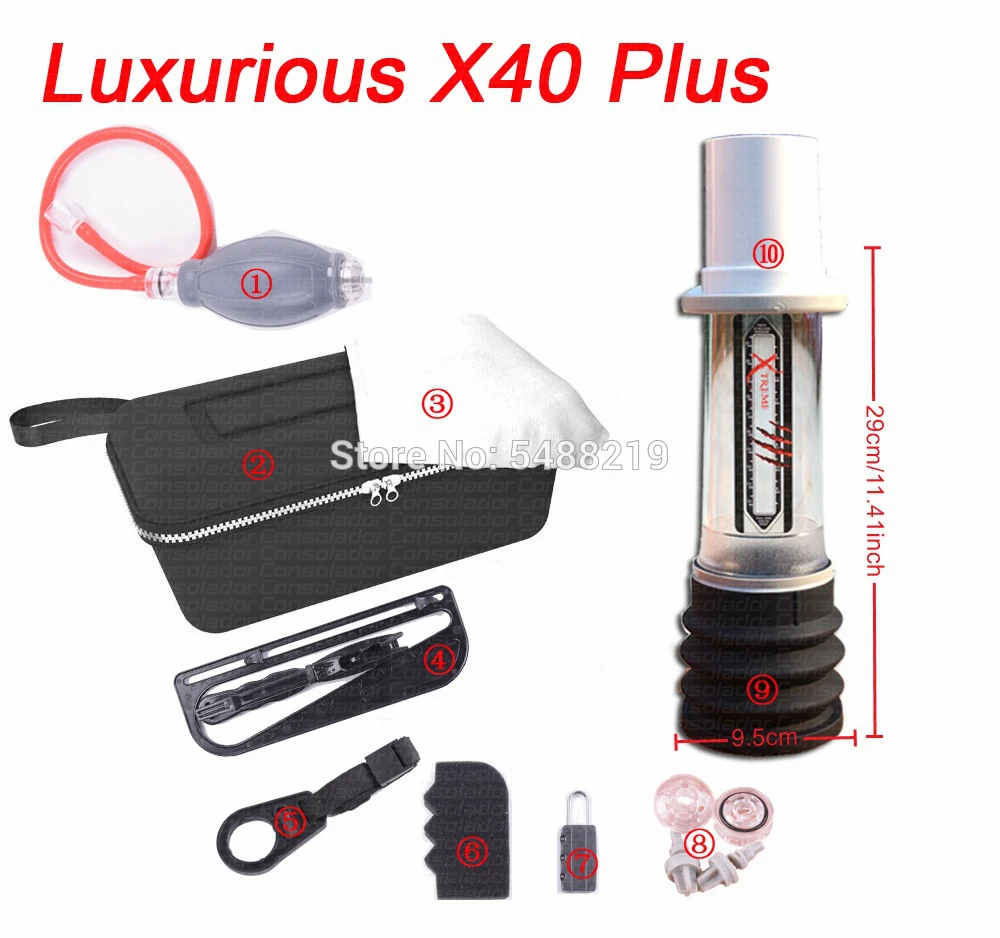 Effective Penis Pump Enlargement Vacuum Dick Extender Men Sex Toy Increase Length Enlarger Male Train Erotic Adult Sexy Product afbeelding