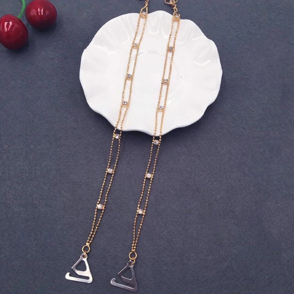 Crystal Bra Straps Shoulder Strap Bridal Lingerie Belt Costume Decors Sparkly crystal rhinestone detachable bra straps