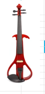 red 4 string 5 струн 4/4 Электрическая Скрипка патент Гитара шеи#3-28 - Цвет: red 4 string