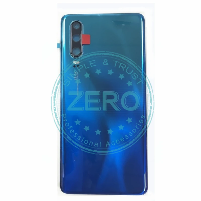 Для huawei P30 Задняя крышка батареи+ камера Стекло Объектив для P30 задний корпус сменный запчасти