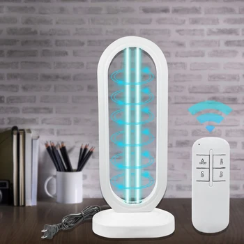

UVC Lamp Sterilizer 50W 3 Modes Timer Control Quartz Germicidal Lamp Ozone UVC Sterilizer Air Recirculator UV Light Germ Killer