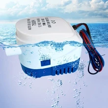 

750GPH 1100GPH Automatic boat bilge pump 12V 24V DC submersible electric water pump small 12 v volt 750 1100 gph auto