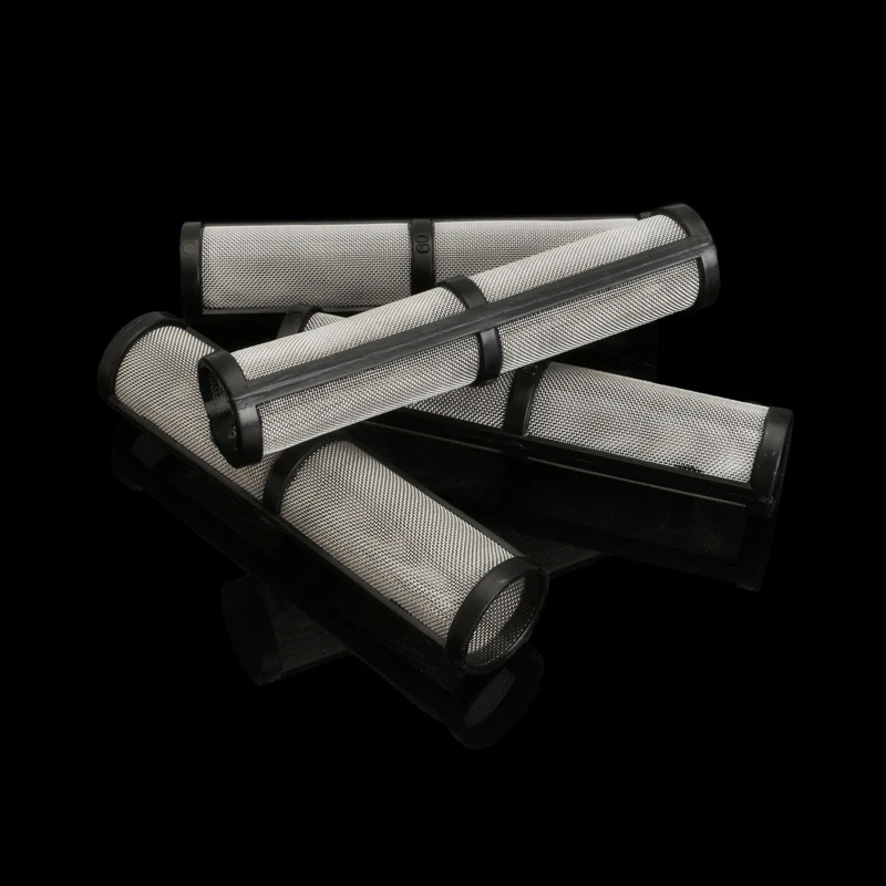 OSSIEAO 4PCS Black 60 Mesh Airless Spray Pump Filter For _Graco 390/395/495/595 Sprayer