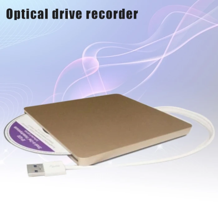 USB 2,0 Внешний Оптический привод DVD устройство записи компакт-дисков Драйвер для ПК ноутбук ND998