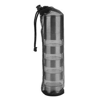 

Outdoor Camping Seasoning Cans Set Spice Condiment Bottles Shakers Box Grinder with Cover Lid Carrying Bag