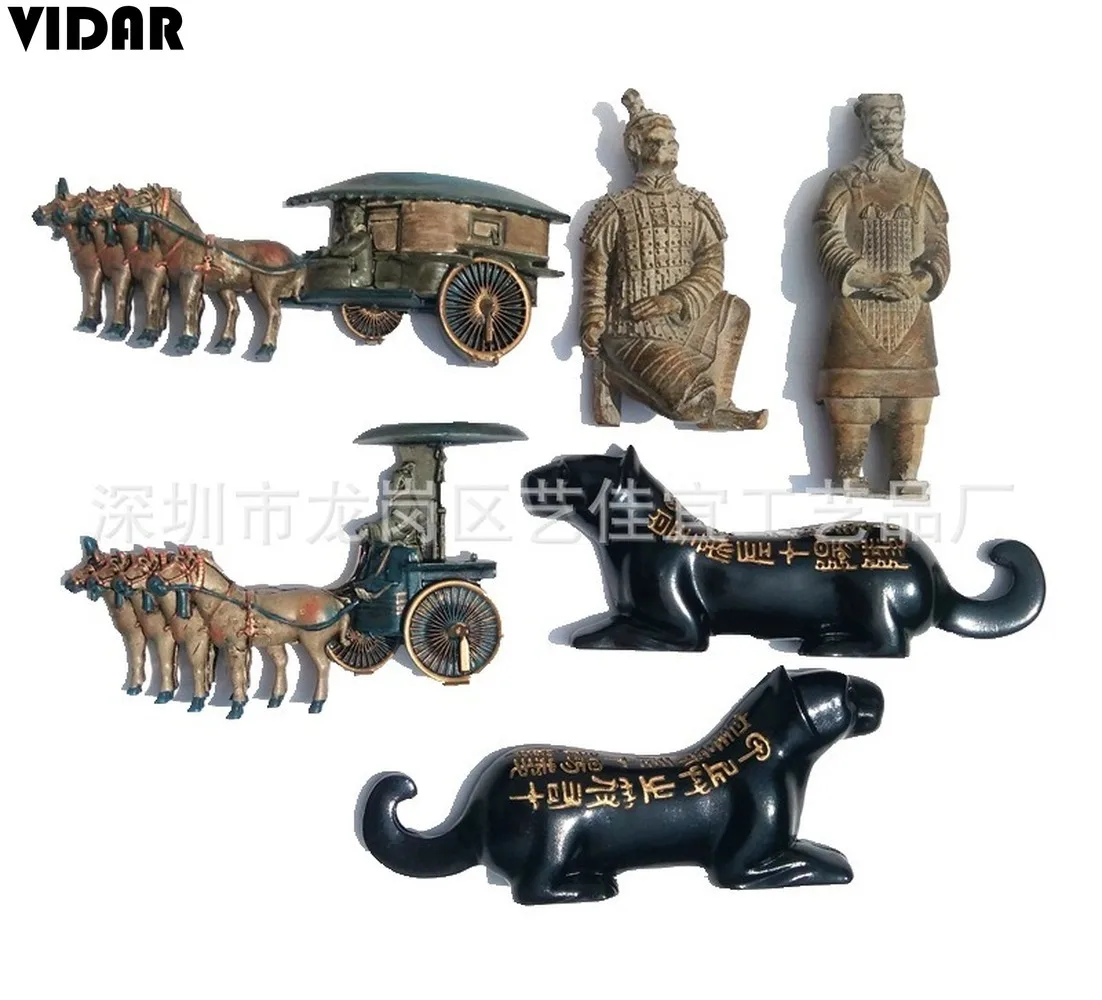 VIDAR китайские сувениры для путешествий Shaanxi Xi'an Qin Shihuang терракотовые воины