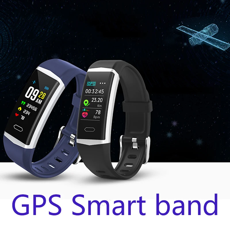 Модный gps смарт-браслет пульсометр Монитор артериального давления сидячий оповещение о телефонных звонках напоминание уведомления Push Смарт-часы