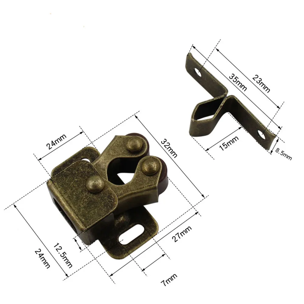 Description Picture 2 of itemAnti-Theft Padlock Lock Clasp Studs With Key Cabinet Garage Lock Card Cabinet Door Clasp Furniture Furniture Door Drawer TW007