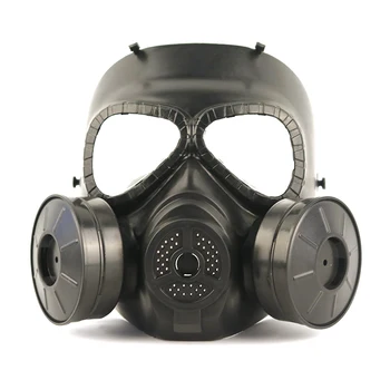 

High Quality Paintball Full Face Protective Gas Cover Goggles Double Filter Tank CS Games Durable And Practical