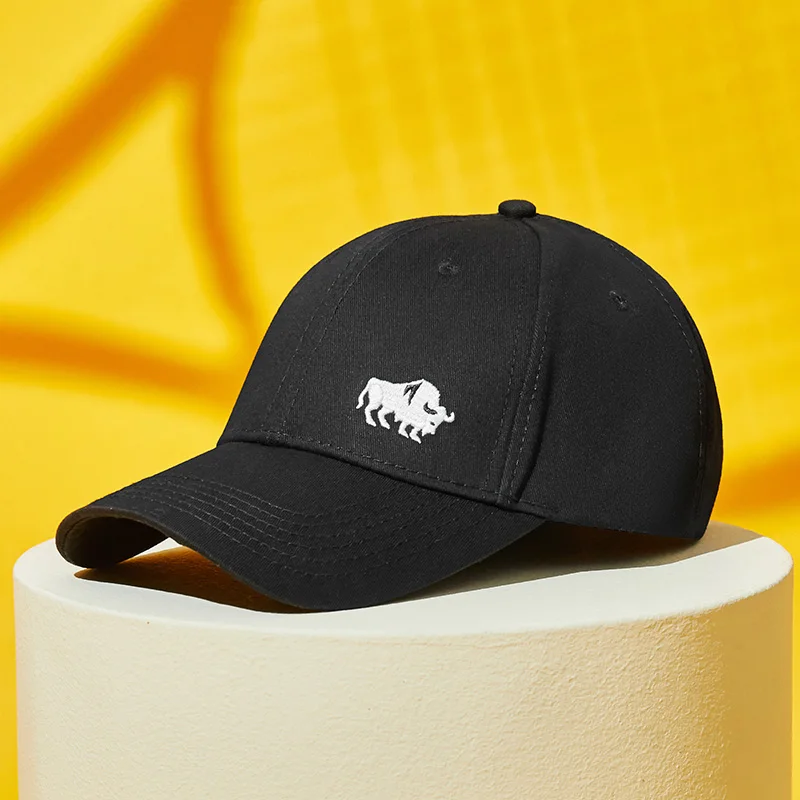 

BISONJS 2020 New Baseball Cap For Men Caps Street Style Women Hat Snapback Embroidery Casual Casquette Dad Hip Hop Cotton Hats