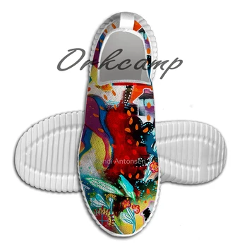 

Sport Running Shoes the nordic summer night Light Weight Walking Shoes Breathable Mesh Yoga Shoes