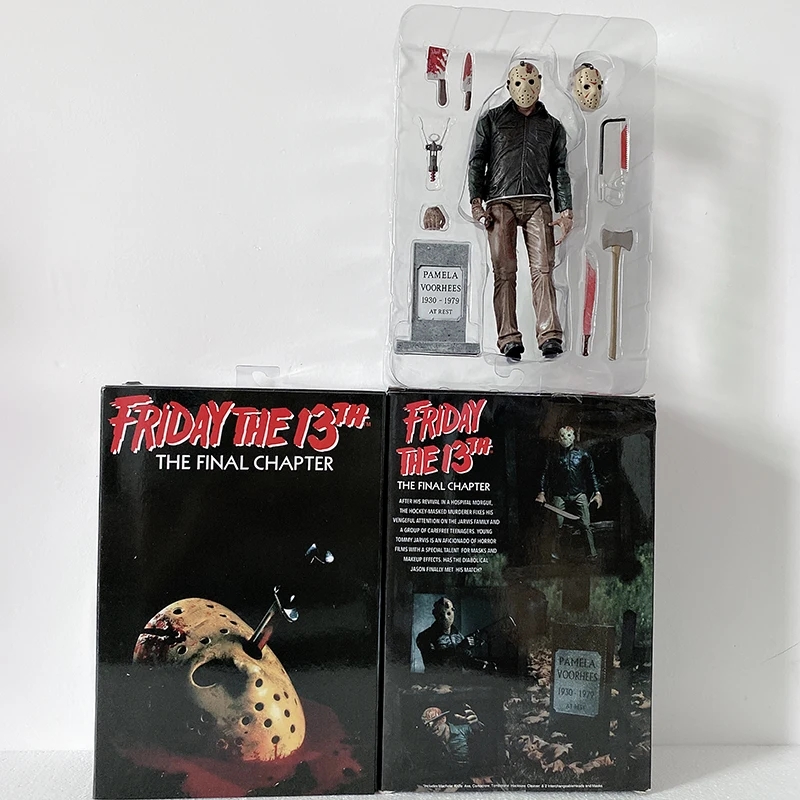 NECA The 13th Friday Джейсон, Фредди Крюгер Leatherface бензопила Джон Карпентер Майкл Майерс это Pennywise Джокер фигурка