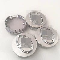 4Pcs Wheel Center Caps Hub cover Hubcaps Fit Many Car For Toyota Nissan Hyundai Mazda Honda Car Rim Dust Cover - Color: Black