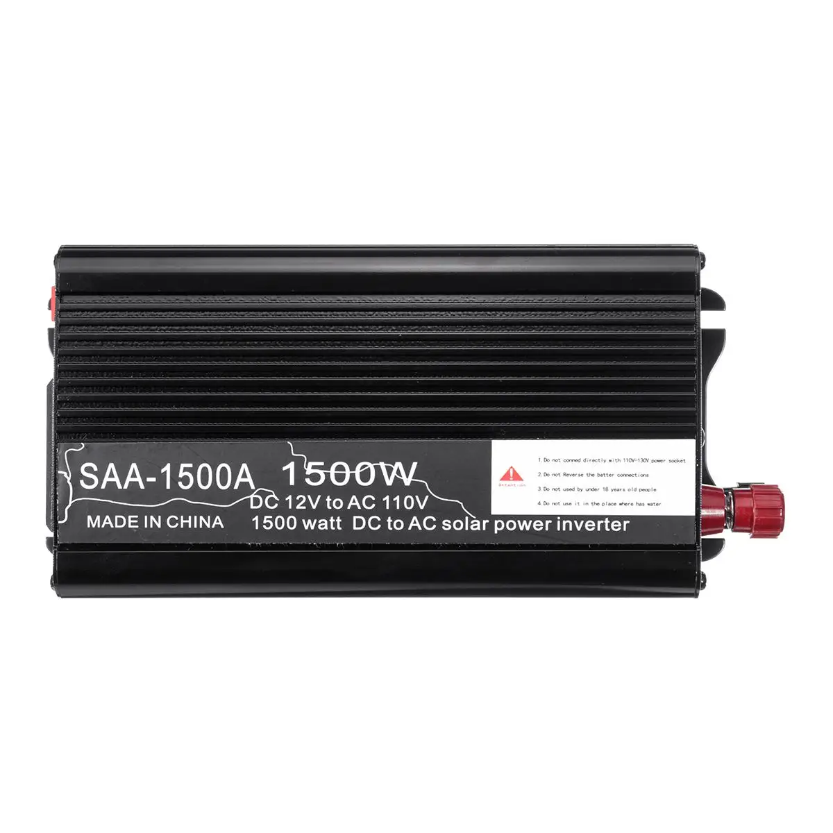 Инвертор 1500 Вт DC 12 В в AC 110 В USB автомобильный инвертор зарядное устройство конвертер адаптер DC 12 В AC 110 модифицированный синусоидальный волновой трансформатор