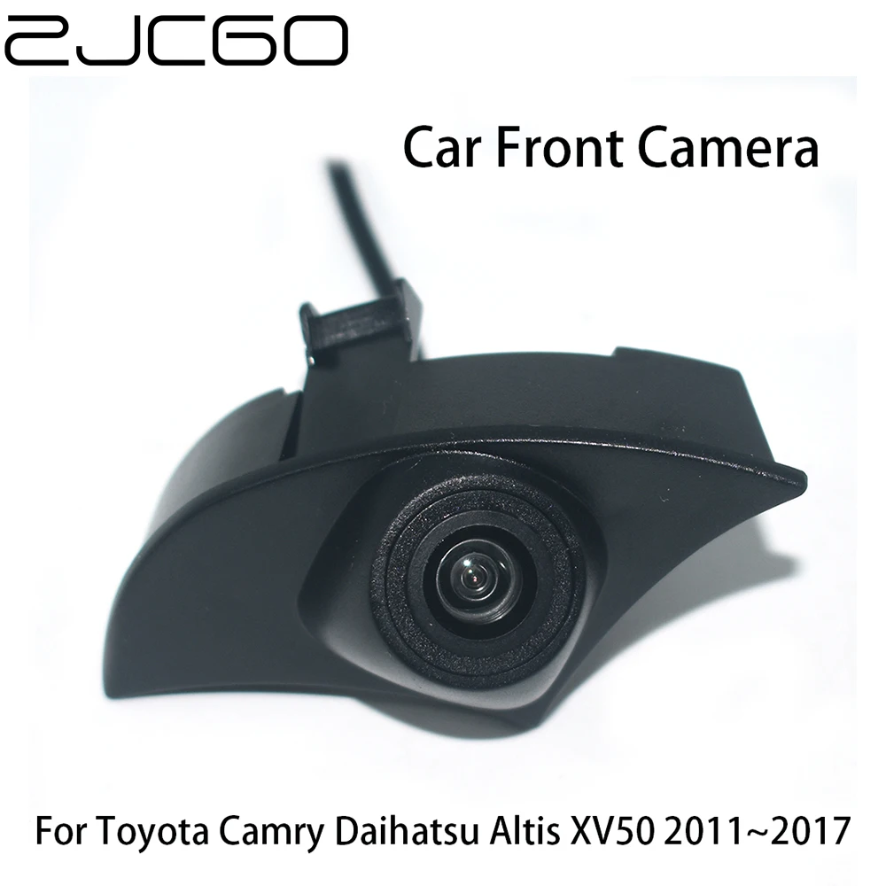 ZJCGO CCD HD автомобиля вид спереди парковка Логотип камера водонепроницаемый ночное видение положительное изображение для Toyota Camry Daihatsu Altis XV50