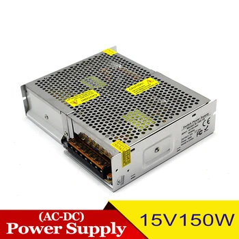 

DC15V 10A 150W Power Supply Switch LED Driver Transformers 220V 110V AC-DC 15V Power Source for CCTV Camera Stpper CNC Lighting