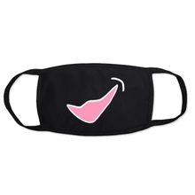 Moe& Cute аниме Kaomoji-kun Emoticon Анти-пыль хлопок рот защитная маска