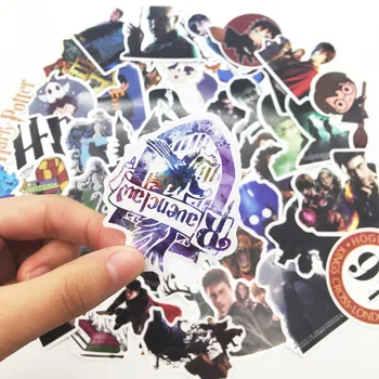 50PCS New Movie Cool Harry Sticker Funny Anime Waterproof for Phone Laptop Scrapbook Scooter Toys
