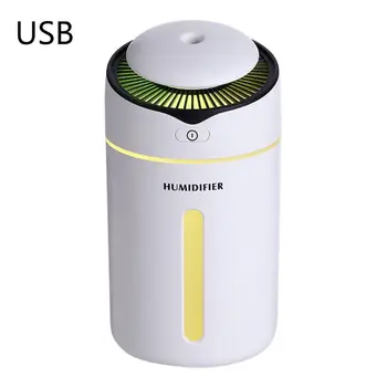 

300ml LED Ultrasonic Aroma Humidifier Air Aromatherapy Essential Oil Diffuser USB Charging 7 Colors