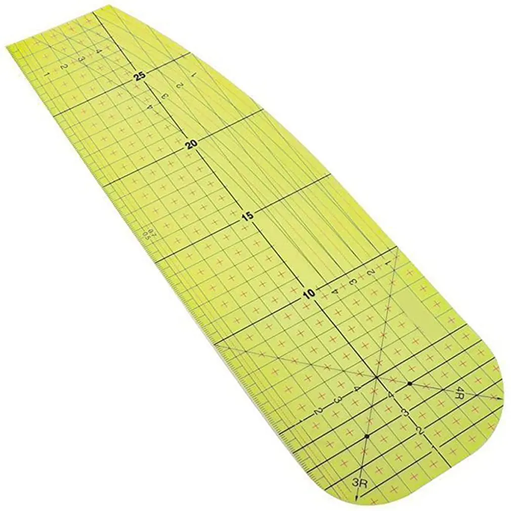 

Stamping Measuring Ruler Setting Ruler High Temperature Resistance Ruler DIY Sewing Supplies Measuring Hand Tool
