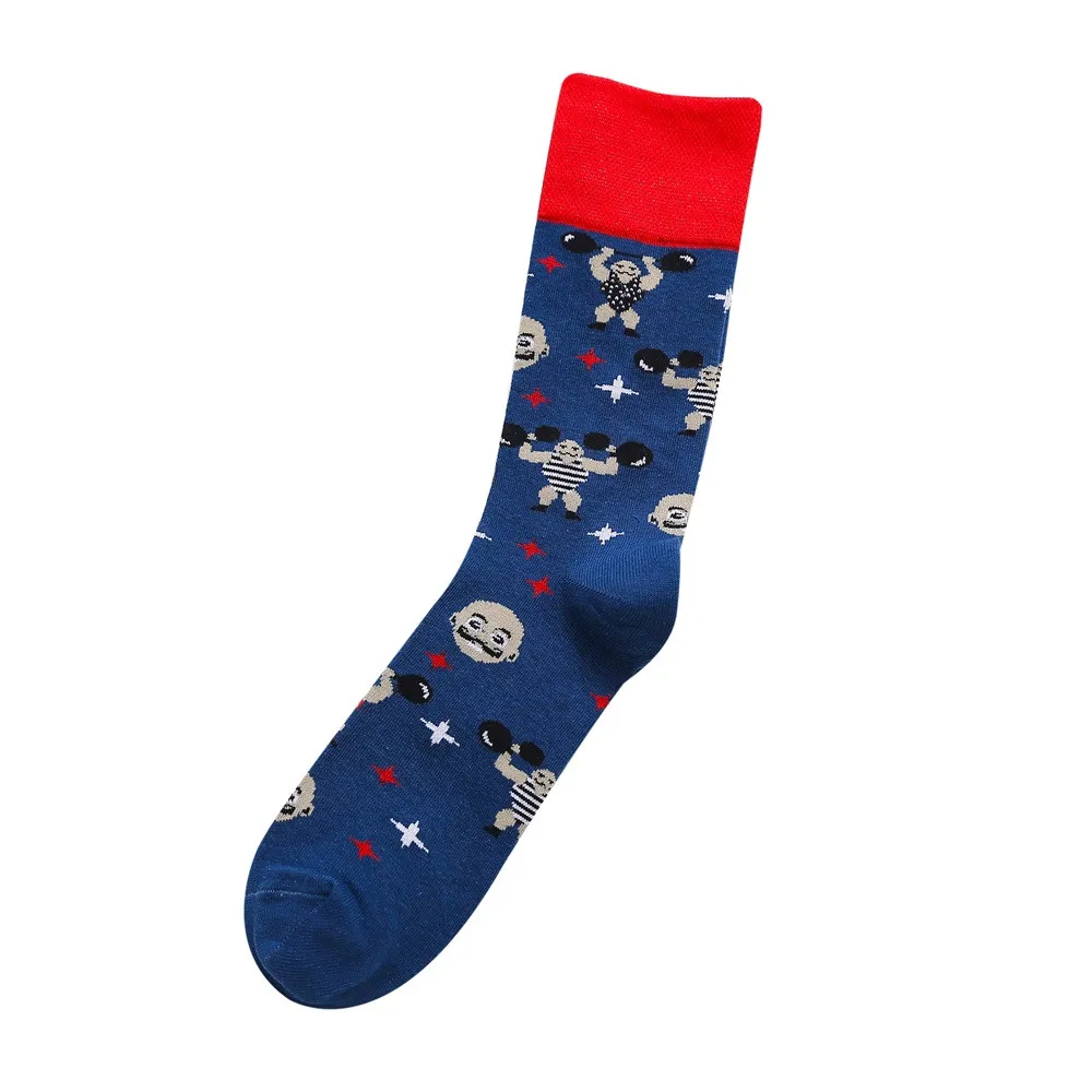 Горячая Распродажа носков осень зима мужские женские повседневные хлопковые дышащие носки Модные средние Носки L400905